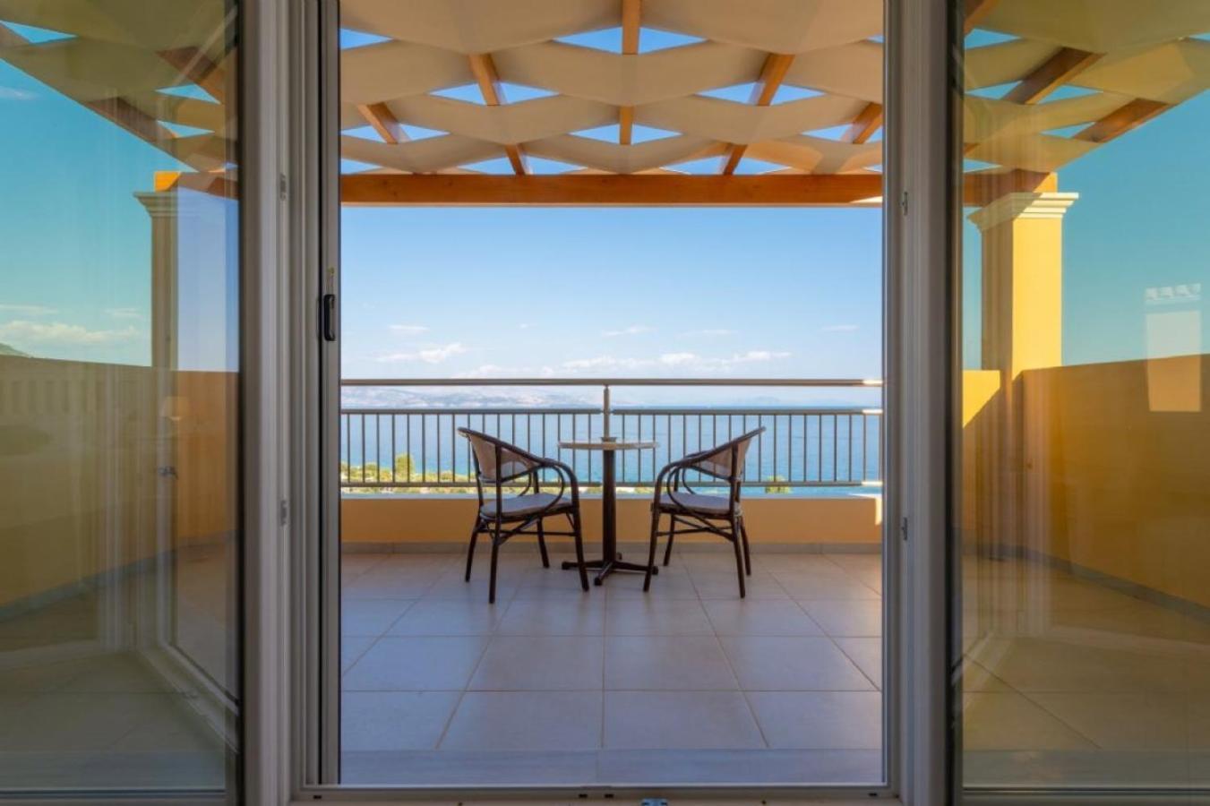Corfu Sea View Villa - Aurora Mparmpati Eksteriør billede