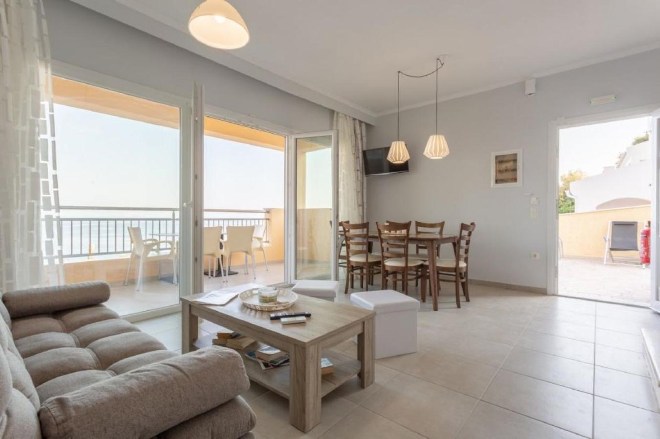 Corfu Sea View Villa - Aurora Mparmpati Eksteriør billede