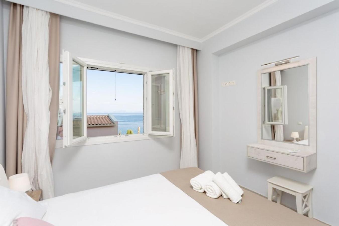 Corfu Sea View Villa - Aurora Mparmpati Eksteriør billede