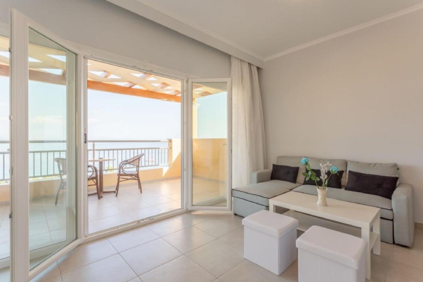 Corfu Sea View Villa - Aurora Mparmpati Eksteriør billede