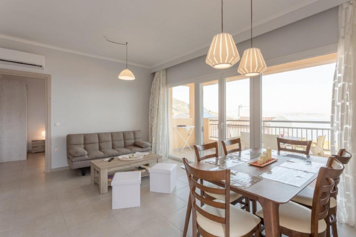 Corfu Sea View Villa - Aurora Mparmpati Eksteriør billede